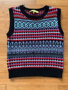 Circus NY Fair Isle sweater vest